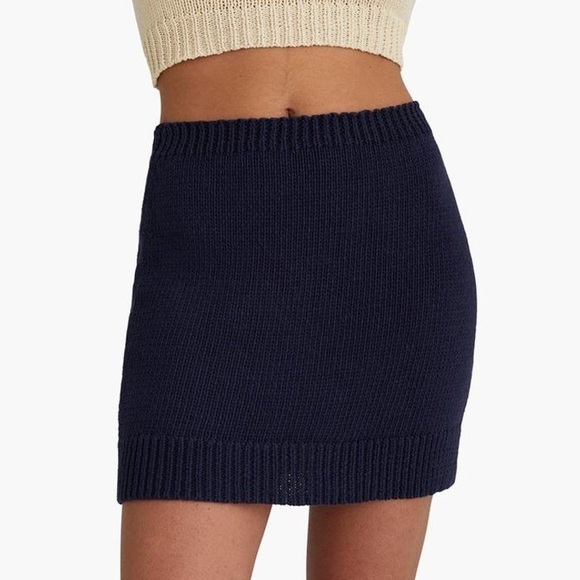 Kadabra Knitted Mini Skirt PALOMA WOOL - Picture 1 of 3